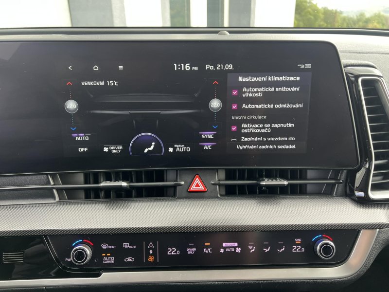 Kia Sportage 1.6T-GDI 169kW 4x4 AT TOP – fotografie 19